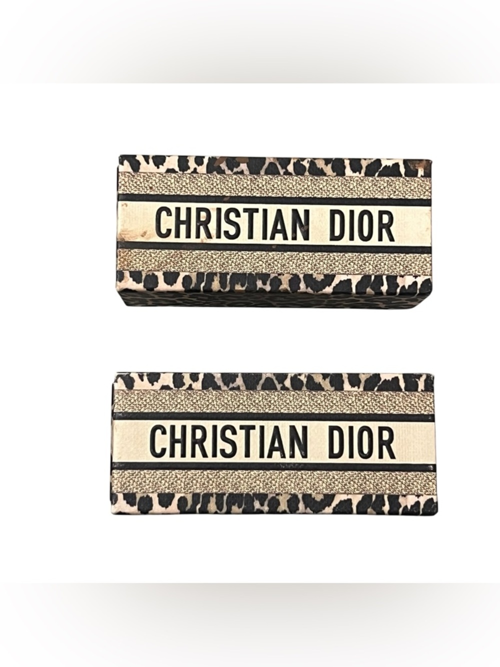 2pc Christian Dior Limited Edition Mitzah Case/Holder for Lipstick